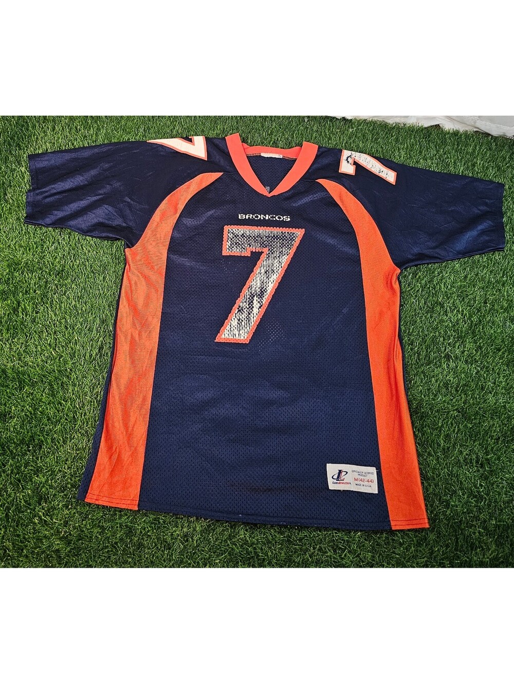 Vintage Denver Broncos John Elway #7 Football Jersey Size M 42-44